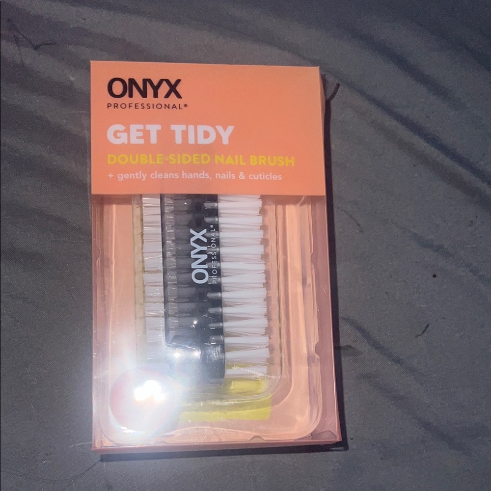Onyx Professional Double-Sided Nail Brush
